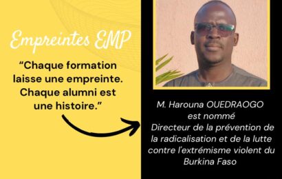 Alumni du cours Médiation politique et communautaire 2-24 M. Harouna OUEDRAGO